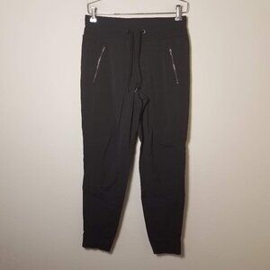 Athleta Trekkie North Joggers Black Drawstring Stretch Women’s Size 4 405726-00